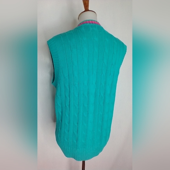 VINTAGE HAND LOOMED COTTON VEST - Picture 4 of 5